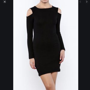 NWT LF MINKPINK Game Changer Black Cutout Dress